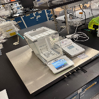 Mettler Toledo XSR105 Analytical Balance W/ P56 Printer image 1